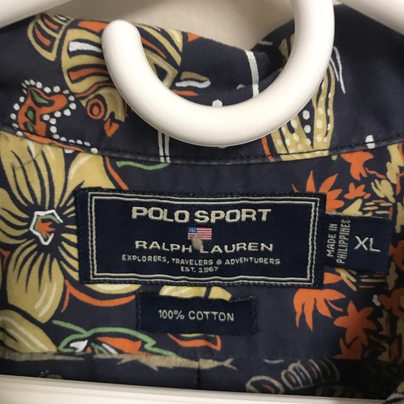 Men’s Vintage Polo Button Down - Picture 3 of 5